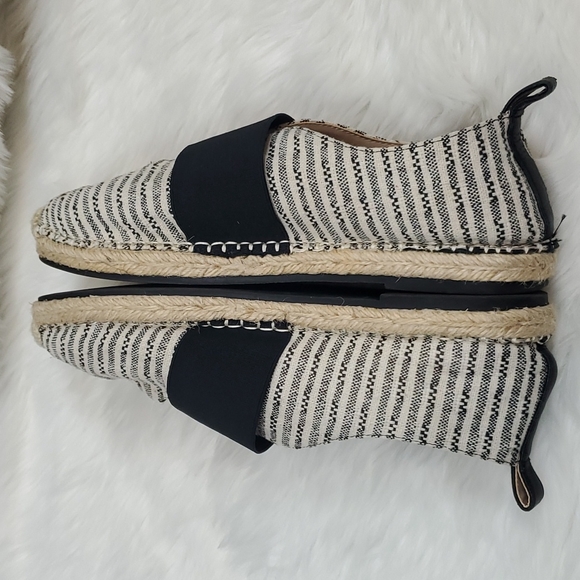 Lord & Taylor Fyona Espadrille Flats Shoes fabric women size 9.5 - Picture 6 of 9